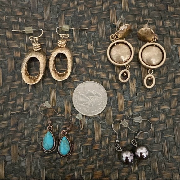 SET of FOUR PAIRS of Earrings - Picture 11 of 11